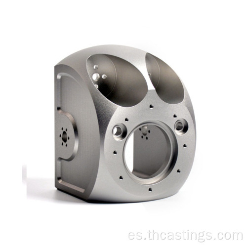 Pieza de acero inoxidable de mecanizado CNC de 5 ejes de alta precisión